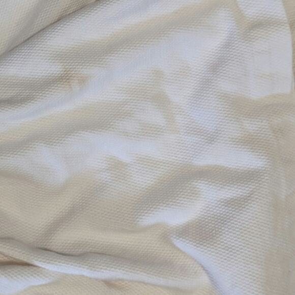 SOUTHERN LIVING! LUXE CREAM COTTON PEBBLY TEXTURED COTTON BEDSKIRT, SZ KG - Picture 8 of 9